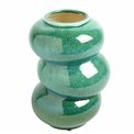 Vase Green, porcelain, H25cm, D16cm
