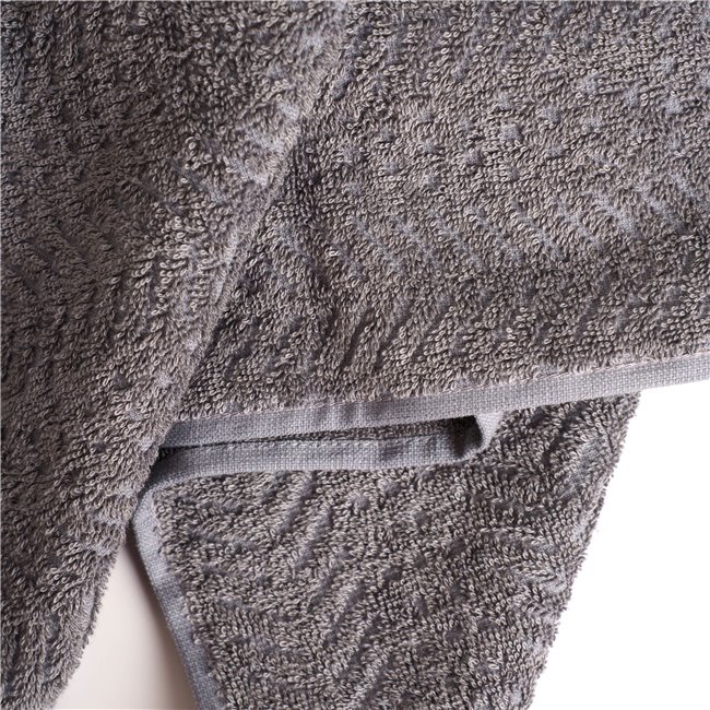 Bamboo towel Malda, 50x100cm, light grey, 500g/m2
