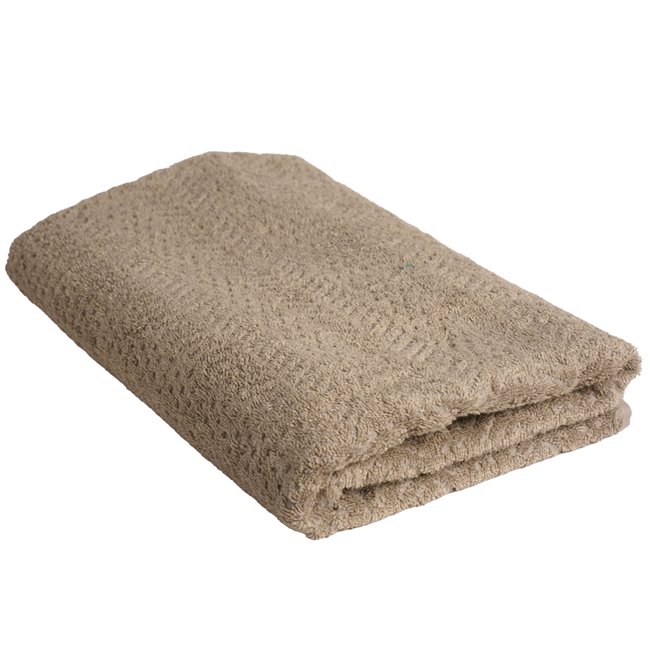 Bamboo towel Malda, 70x140cm, beige, 500g/m2