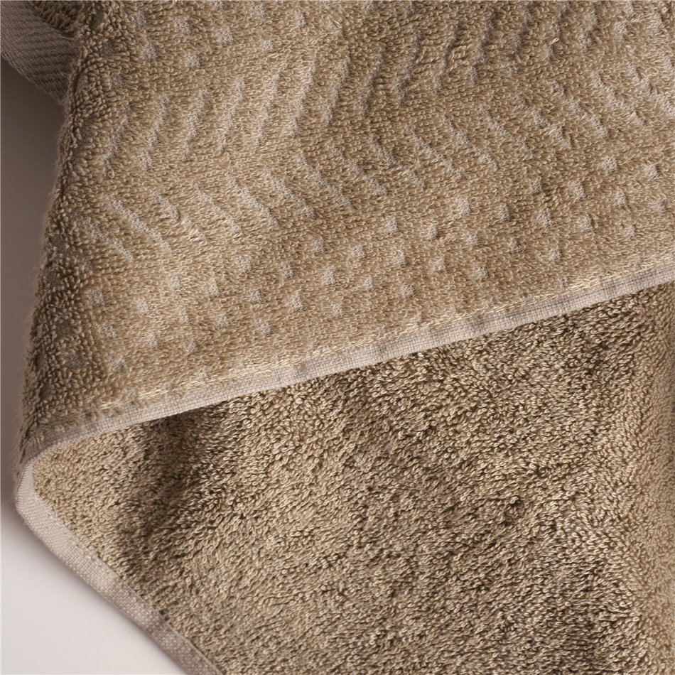 Bamboo towel Malda, 70x140cm, beige, 500g/m2