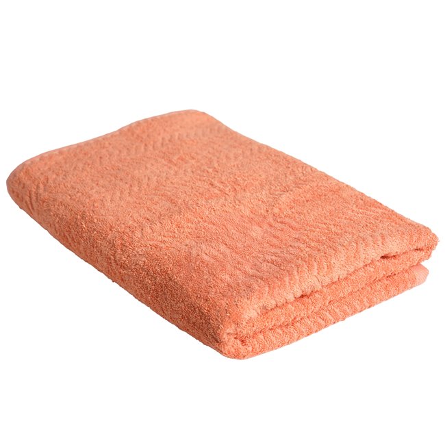 Bamboo towel Malda, 70x140cm, coral color, 500g/m2