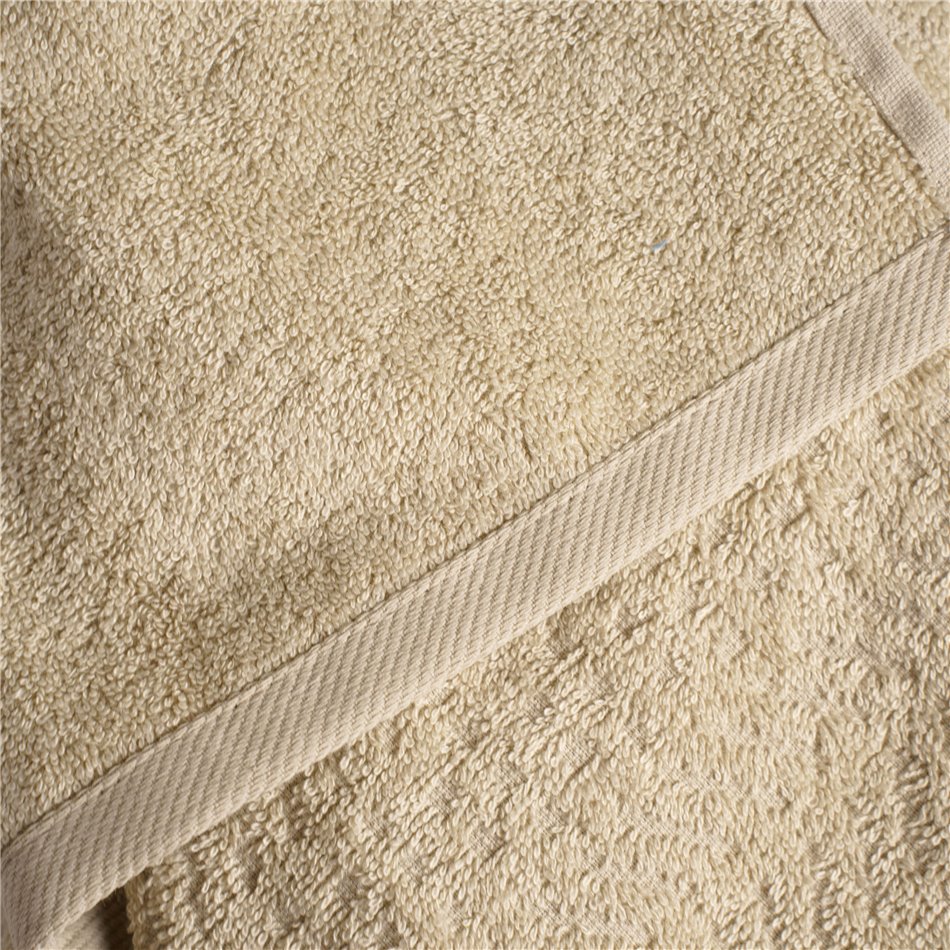 Bamboo towel Malda, 70x140cm, cream color, 500g/m2