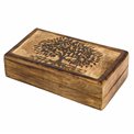 Wood box TREE S, H4x18x10cm