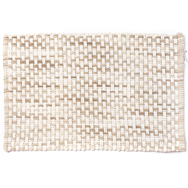 Bathmat Tresse, taupe, 50x75cm
