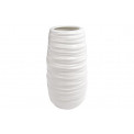 Vase Felina, glazed white, 15x28.5cm