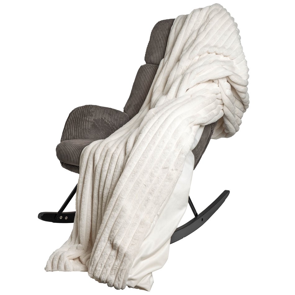 Blanket Laplush, ivory, 150x200cm