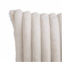 Decorative pillow Laplush, ivory, 45x45cm