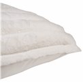 Decorative pillow Laplush, ivory, 45x45cm
