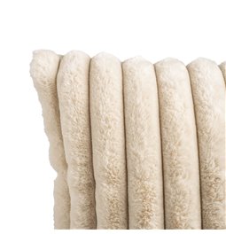 Decorative pillow Laplush, beige, 45x45cm