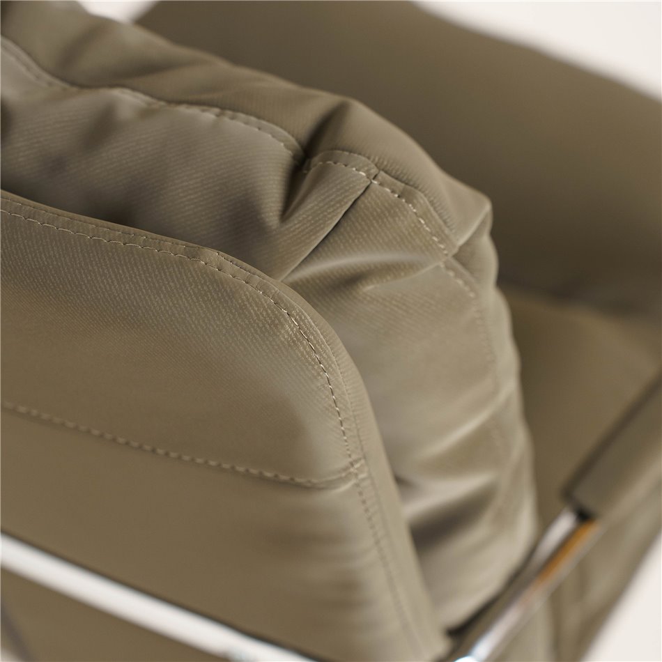 Office chair Zalno, greenish-gray, H85.5-93x57x72.5cm, seat height 52.60cm