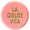 Plate La Dolce Vita pink, stoneware, D25.5cm H1.5cm