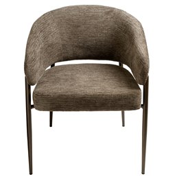 Dining chair Otava, 9 brown/coffee color, H78x50x51cm, seat height 47.5cm