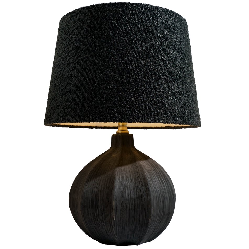 Настольная лампа Nardo black, H38cm, D25cm, E27 60W(MAX)