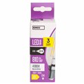 LED bulb neutral white, E14 6W, 810lm, 4000K, H10cm D3.5cm