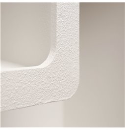 Etagere Soleya, white, MDF, H85x75x30cm