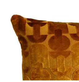 Decorative pillow Jacq Luna, orange, 40x40cm