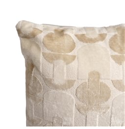 Decorative pillow Jacq Luna, beige, 40x40cm