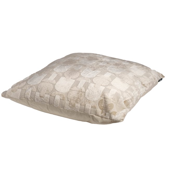 Decorative pillow Jacq Luna, beige, 40x40cm