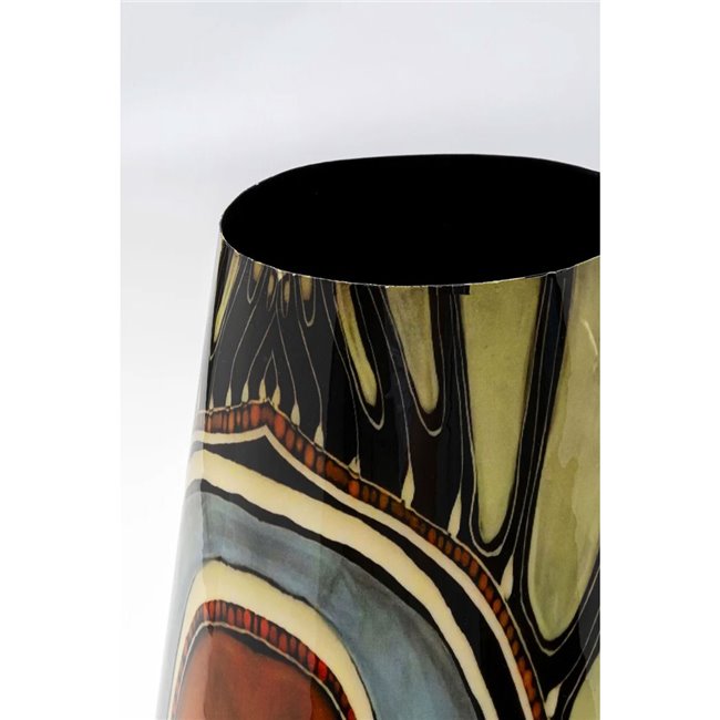 Ваза Fabuloso Stone, алюминий, H40cm, D26cm