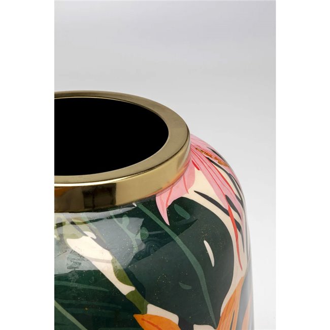 Ваза Jungle, металл, H33cm, D27cm