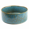 Миска Scratch Blue, коричневый/синий, фарфор, D20.6cm H7.8cm