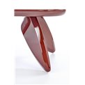 Coffee table Horaya, dark red, MDF, 120x60cm, H36cm 