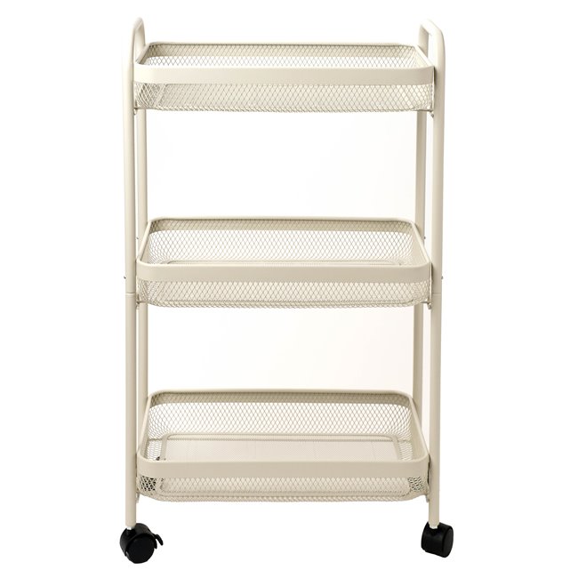 Metal trolley Mayaj, 46,5x26,5xH79,6cm