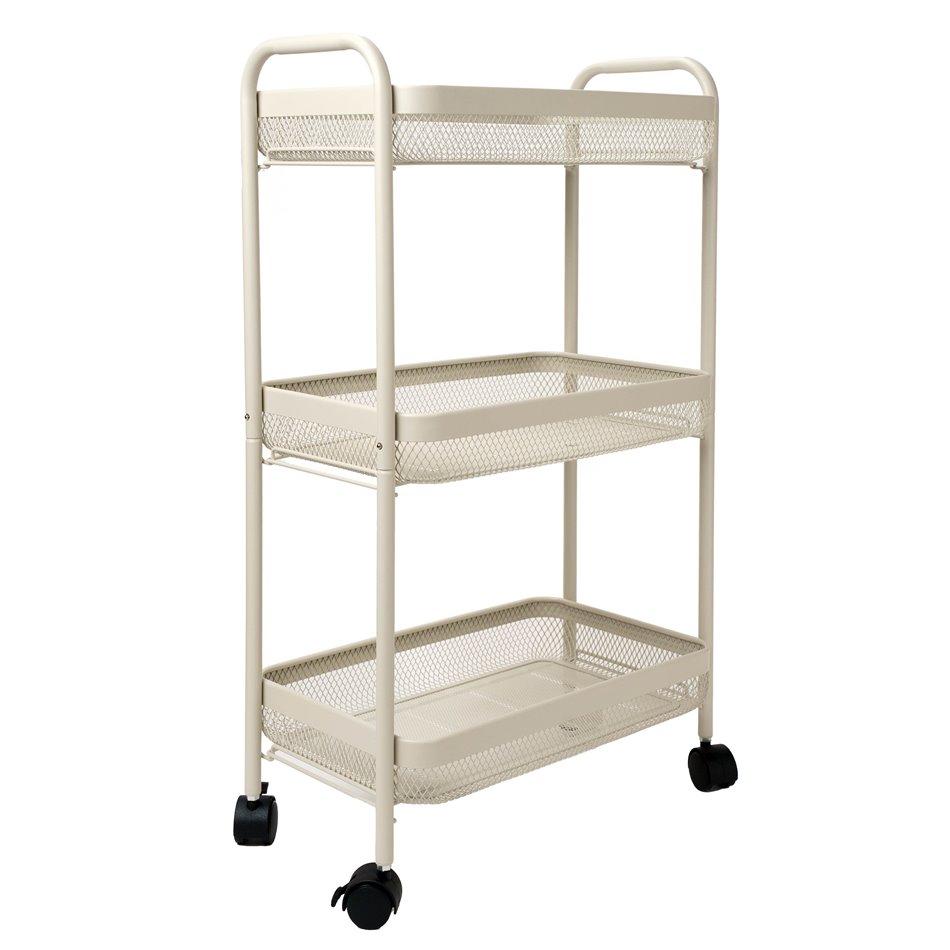 Metal trolley Mayaj, 46,5x26,5xH79,6cm