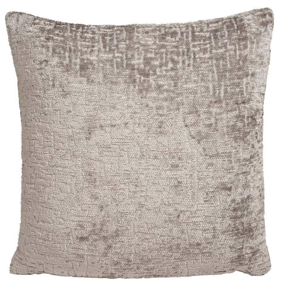 Decorative pillowcase Tocco, grey, 45x45cm