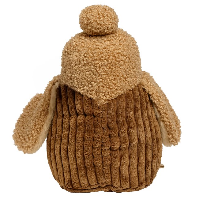 Door stopper Owl beige, 19x15x23cm