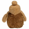 Door stopper Owl beige, 19x15x23cm
