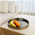 Decorative glass tray Fasano L, 45x5x4cm