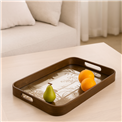 Decorative glass tray Fasty M, 27x42.5x4.5cm