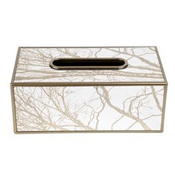 Plastic tissue box Fegen, 25x13.5x9.8cm