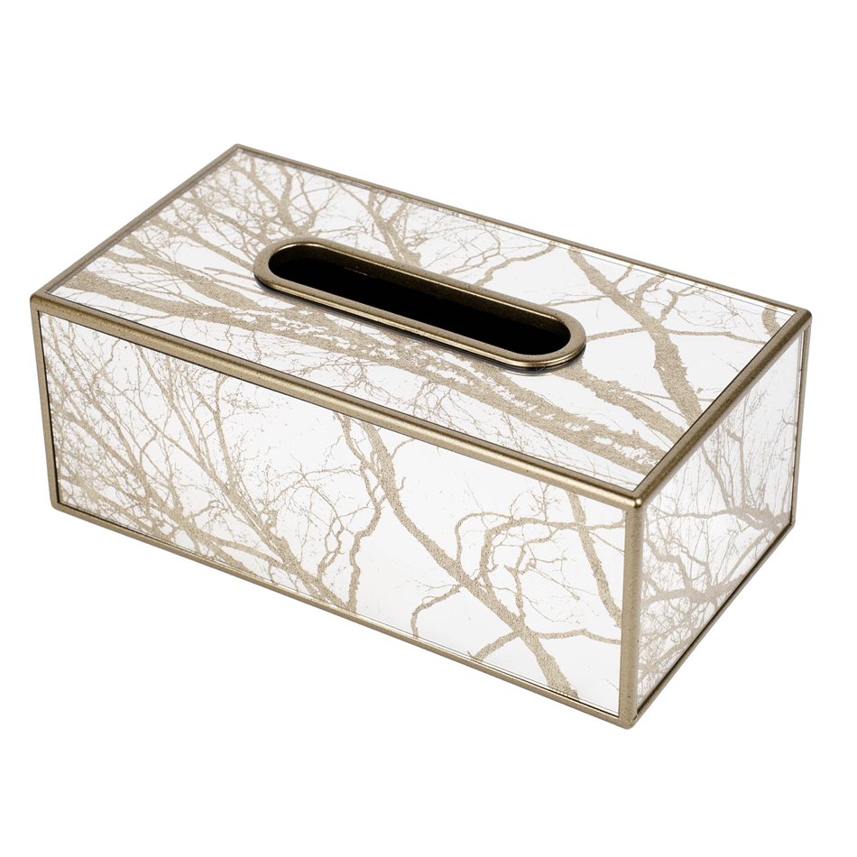 Plastic tissue box Fegen, 25x13.5x9.8cm