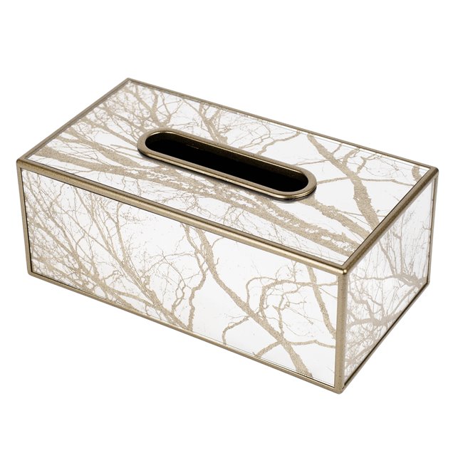 Plastic tissue box Fegen, 25x13.5x9.8cm
