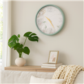 Wall clock Felle, D45x6.5cm
