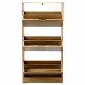 Shoe rack Chaus, natural, H119.5x60x23cm