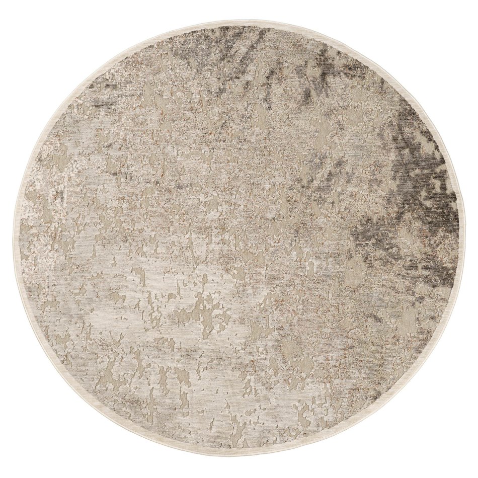Carpet Ambera 2, round, grey, D150cm