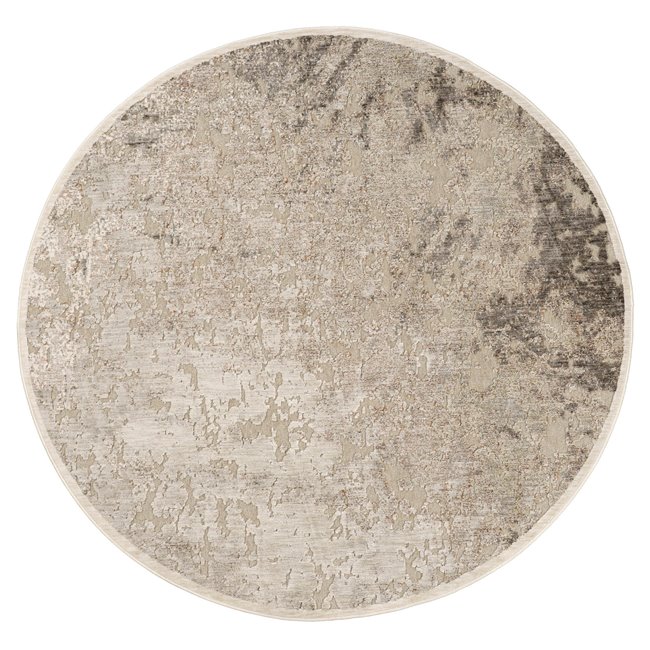 Carpet Ambera 2, round, grey, D150cm