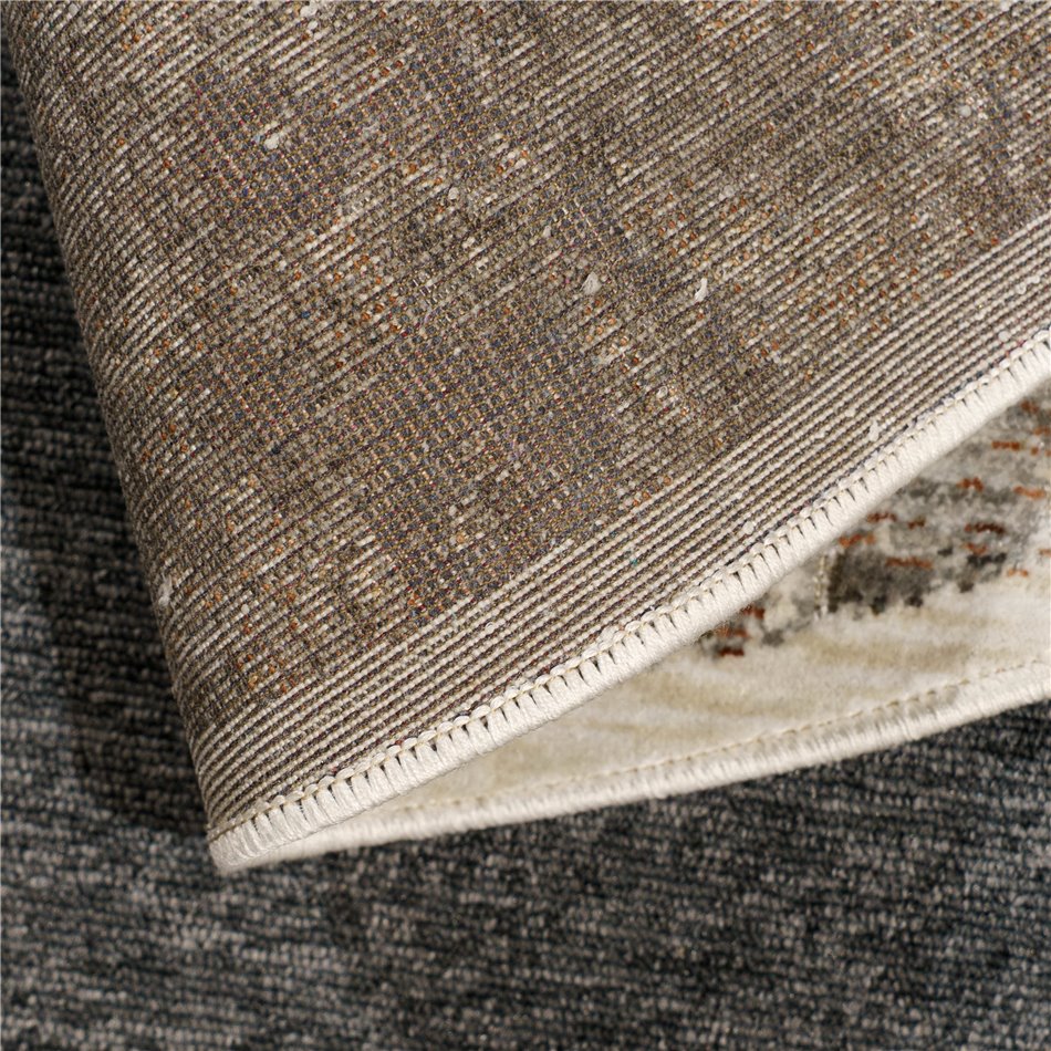 Carpet Ambera 2, round, grey, D150cm