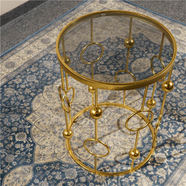 Carpet New Verner, beige/blue, 140x100cm