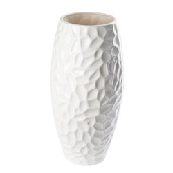 Ваза Mercury L, белая, H44x22cm