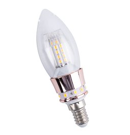 LED bulb E14 8W,760LM 3000K gold 42