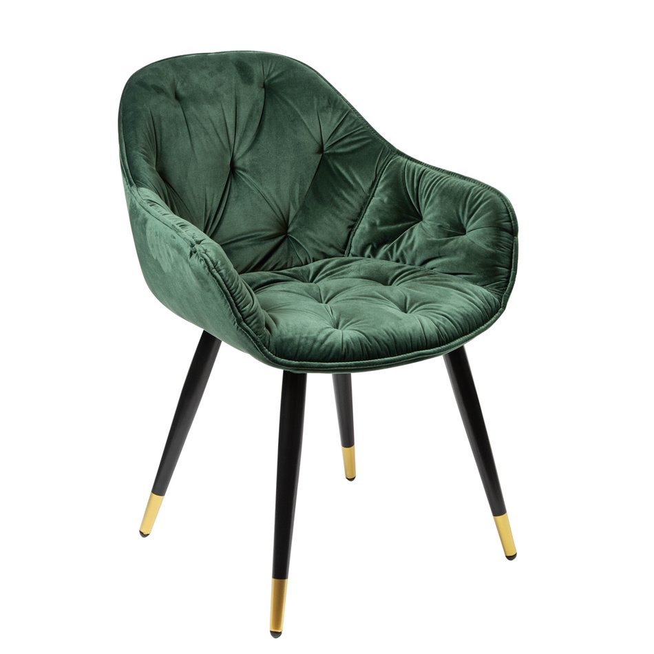 Chair Salorino, green, 83x60x61cm, seat height 43cm