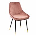 Chair Santana, pink 34 SD, H85x42x38cm, seat height 47cm