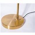 Table lamp Segundo, brass color, E27 60W(MAX), H67cm D26cm
