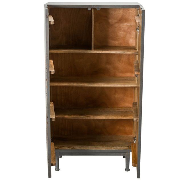 Cabinet Forest Tropical 2, mango wood/mdf, H140x70x30cm