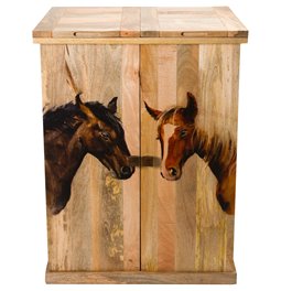 Bar Adwolf, mango wood, H106x80-160x57cm