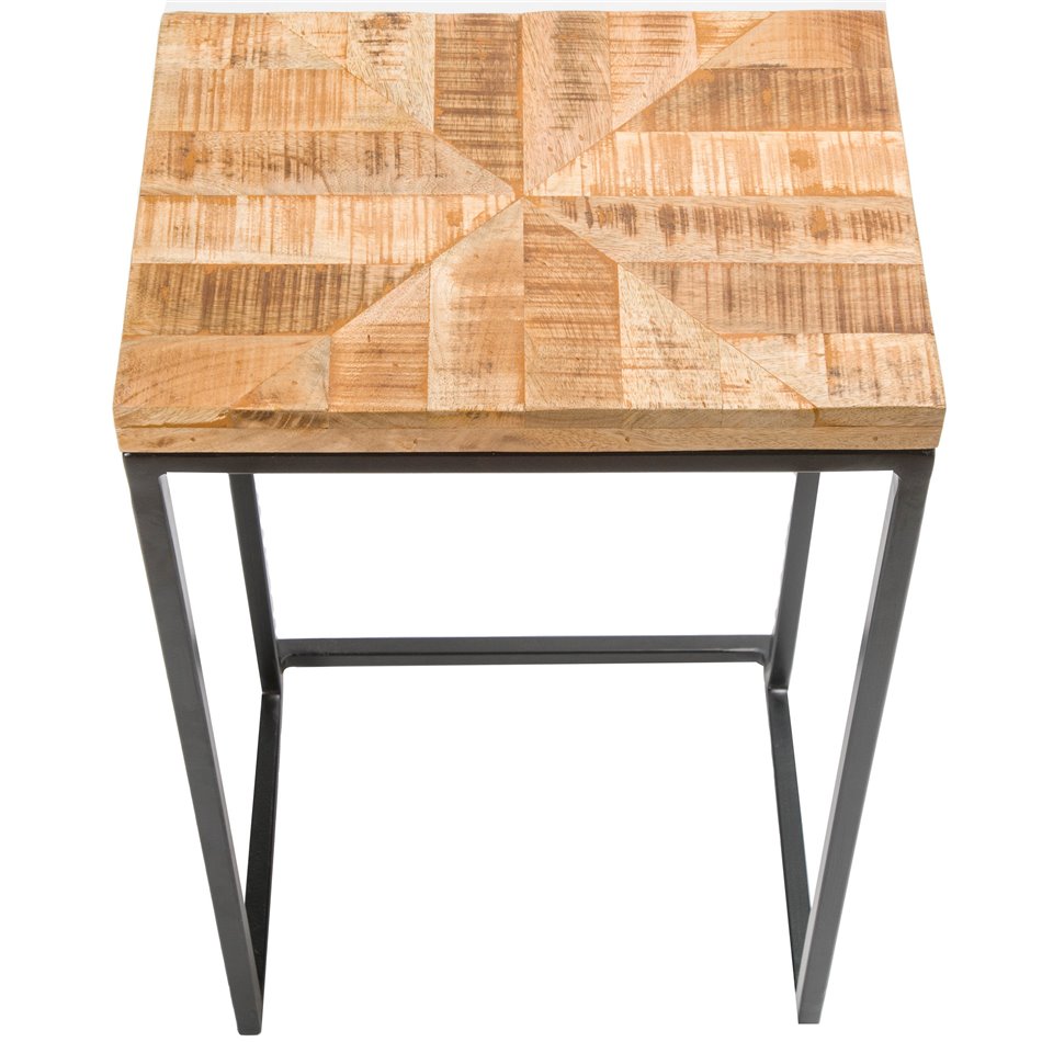 Side table Splita M, mango wood, H59x35x25cm